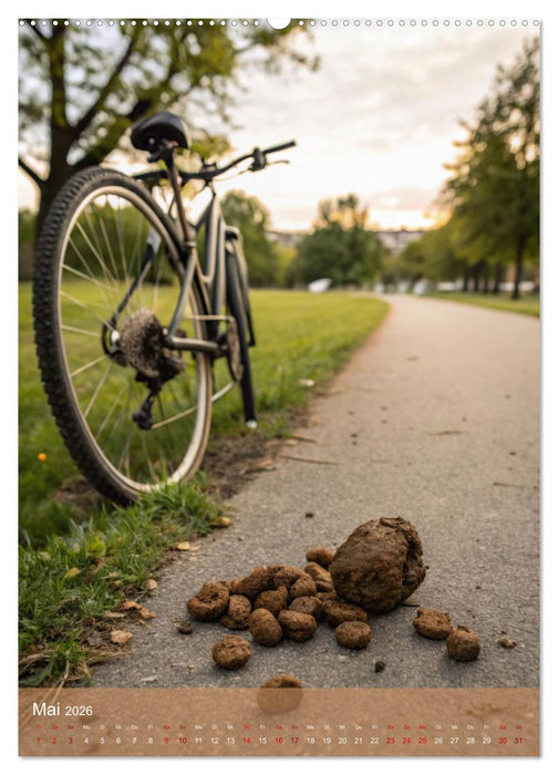 Der Hundehaufenkalender (CALVENDO Wandkalender 2026)