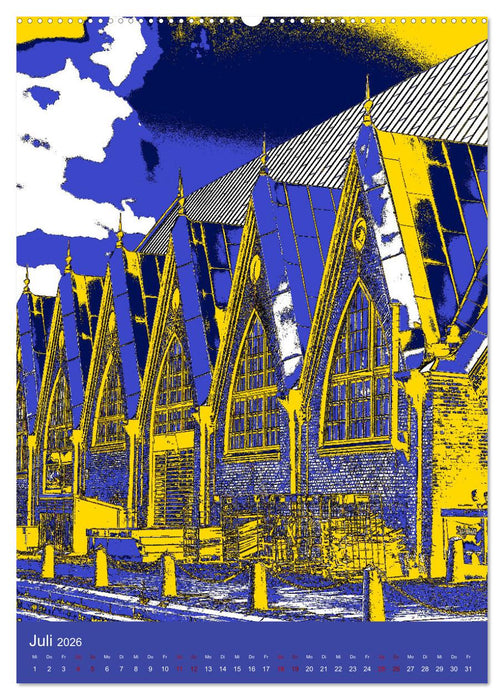 POP-ART meets Göteborg (CALVENDO Premium Wandkalender 2026)