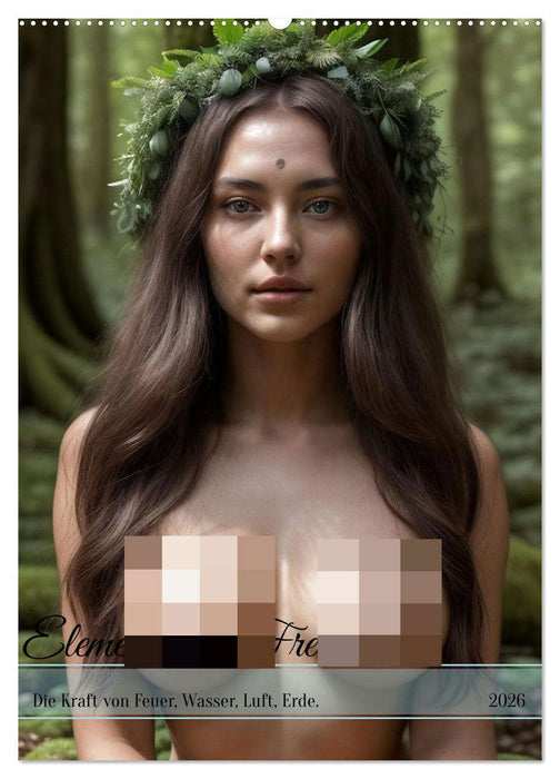 Elemente der Freiheit (CALVENDO Wandkalender 2026)
