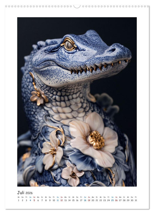 Kunst trifft Natur (CALVENDO Premium Wandkalender 2026)