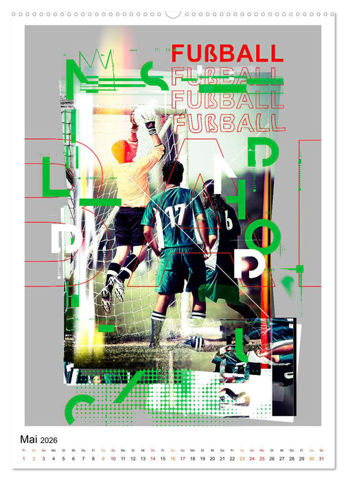 Sport im Focus (CALVENDO Premium Wandkalender 2026)