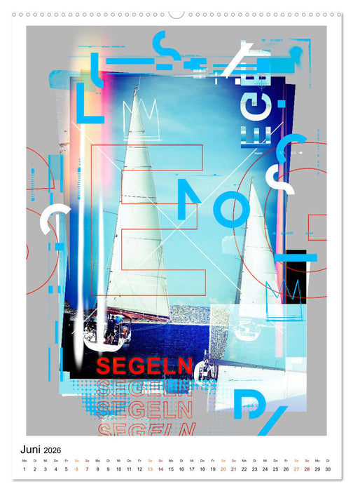 Sport im Focus (CALVENDO Premium Wandkalender 2026)