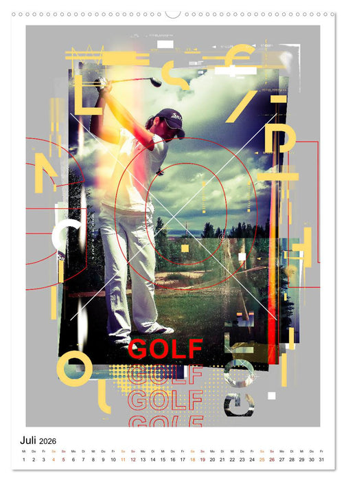 Sport im Focus (CALVENDO Premium Wandkalender 2026)