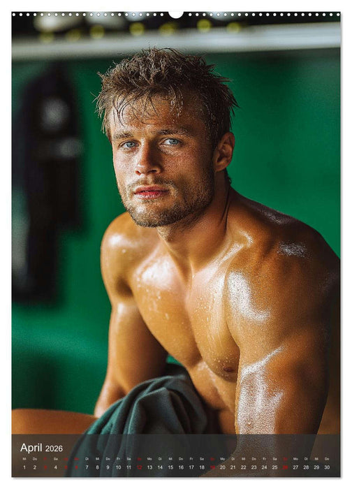 SEXY MÄNNER - Muskeln im Männerkalender (CALVENDO Wandkalender 2026)