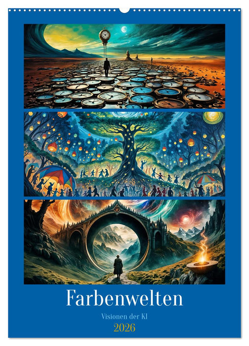 Farbenwelten (CALVENDO Wandkalender 2026)