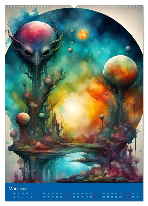 Farbenwelten (CALVENDO Wandkalender 2026)