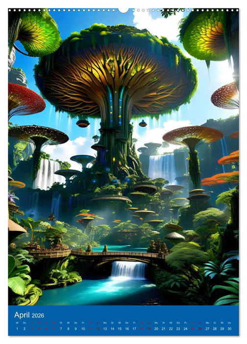 Farbenwelten (CALVENDO Wandkalender 2026)