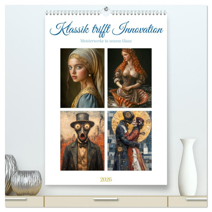 Klassik trifft Innovation (CALVENDO Premium Wandkalender 2026)