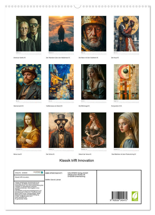Klassik trifft Innovation (CALVENDO Premium Wandkalender 2026)