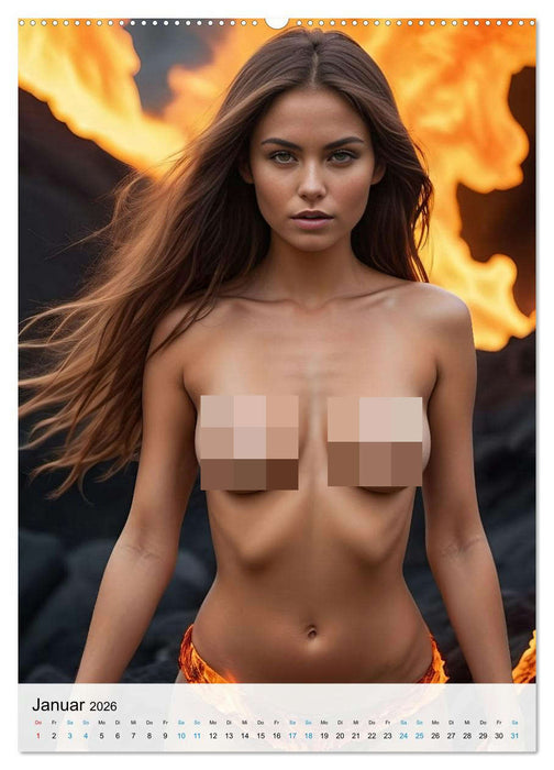 Elemente der Freiheit (CALVENDO Premium Wandkalender 2026)