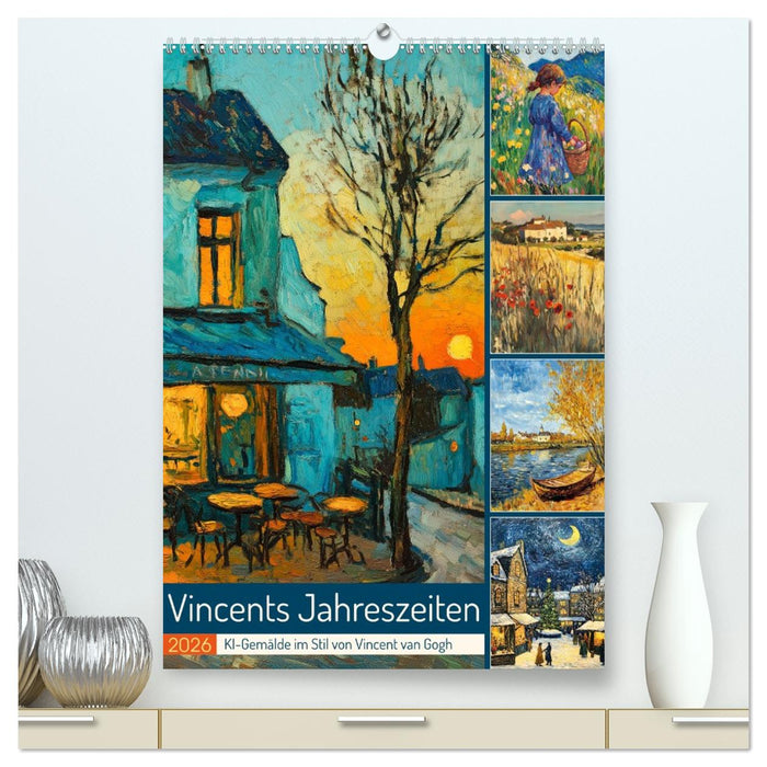 Vincents Jahreszeiten (CALVENDO Premium Wandkalender 2026)