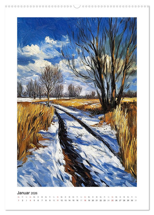 Vincents Jahreszeiten (CALVENDO Premium Wandkalender 2026)