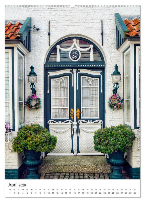 Husum - graue Stadt am Meer (CALVENDO Wandkalender 2026)