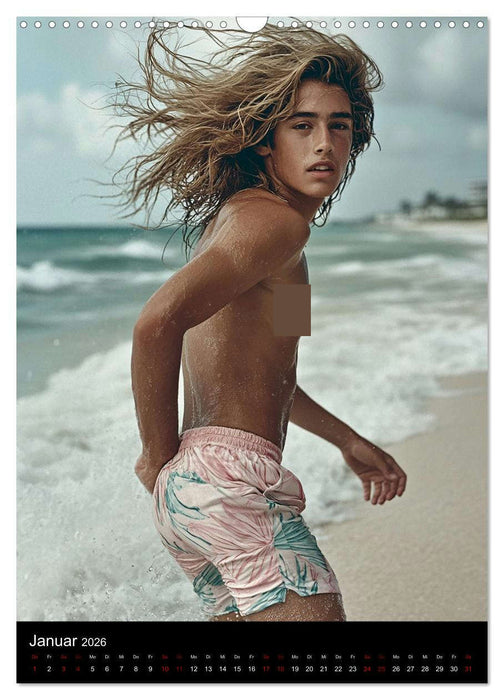 Männer in der Werbung der 90er (CALVENDO Wandkalender 2026)