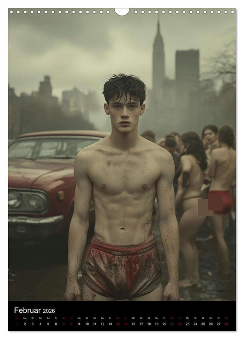 Männer in der Werbung der 90er (CALVENDO Wandkalender 2026)