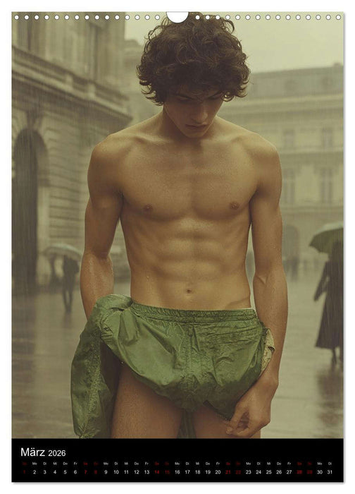 Männer in der Werbung der 90er (CALVENDO Wandkalender 2026)