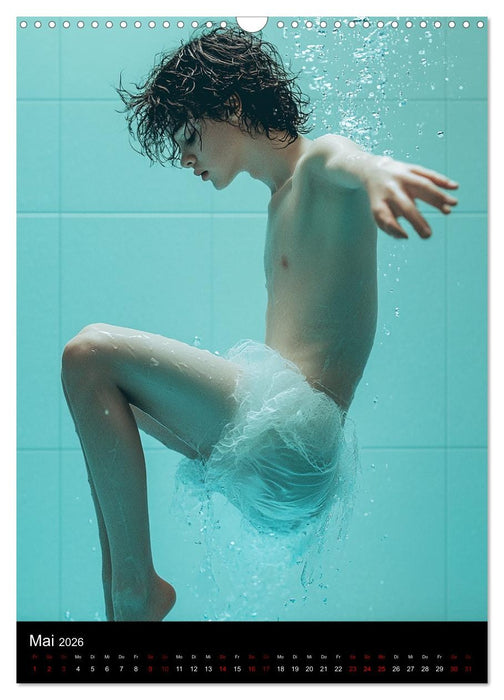 Männer in der Werbung der 90er (CALVENDO Wandkalender 2026)