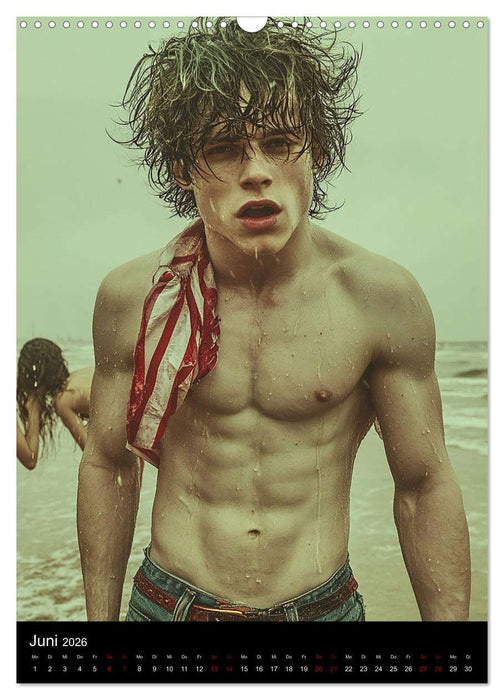Männer in der Werbung der 90er (CALVENDO Wandkalender 2026)