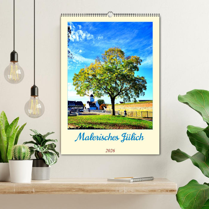Malerisches Jülich (CALVENDO Wandkalender 2026)