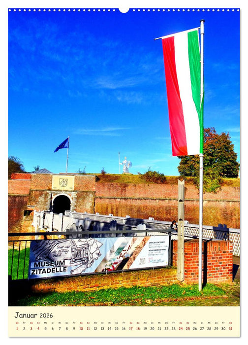 Malerisches Jülich (CALVENDO Wandkalender 2026)