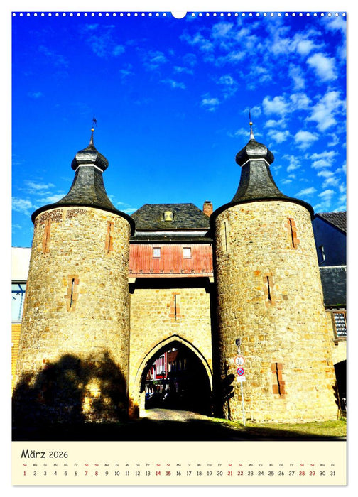 Malerisches Jülich (CALVENDO Wandkalender 2026)