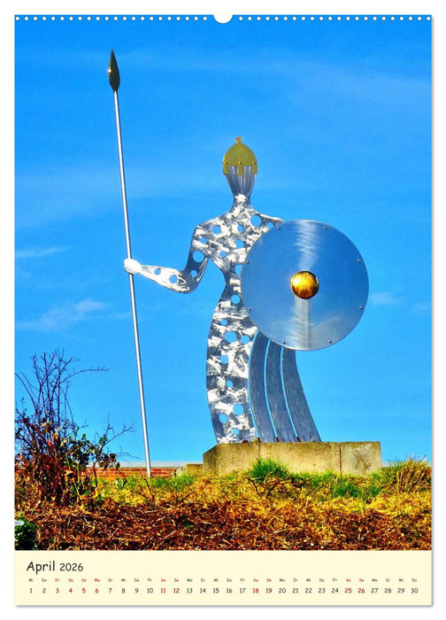 Malerisches Jülich (CALVENDO Wandkalender 2026)