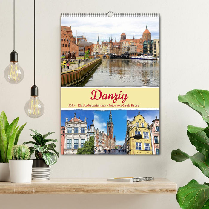 Danzig - Ein Stadtspaziergang (CALVENDO Wandkalender 2026)