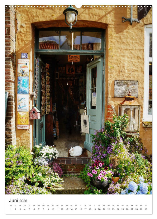 Husum - graue Stadt am Meer (CALVENDO Premium Wandkalender 2026)