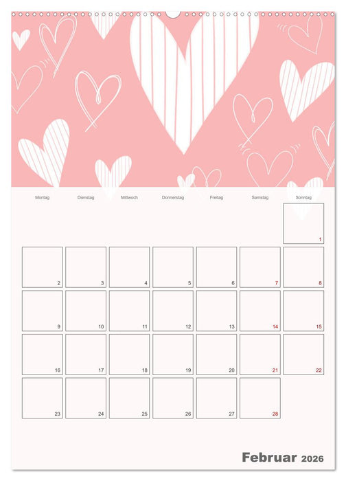 Der große Jahresplaner zum Selbstgestalten (CALVENDO Wandkalender 2026)