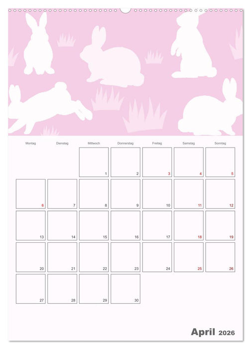 Der große Jahresplaner zum Selbstgestalten (CALVENDO Wandkalender 2026)