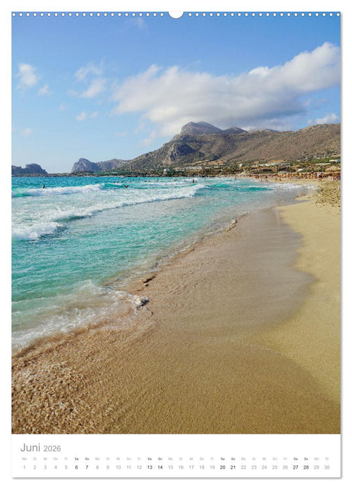Kreta - Sonne, Meer und griechische Lebensart (CALVENDO Wandkalender 2026)