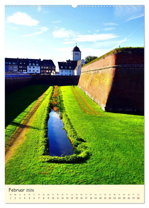 Malerisches Jülich (CALVENDO Premium Wandkalender 2026)