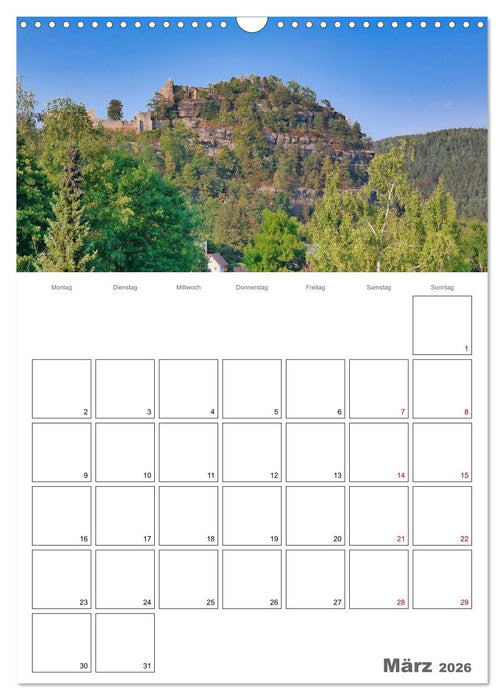Perlen in der Oberlausitz (CALVENDO Wandkalender 2026)