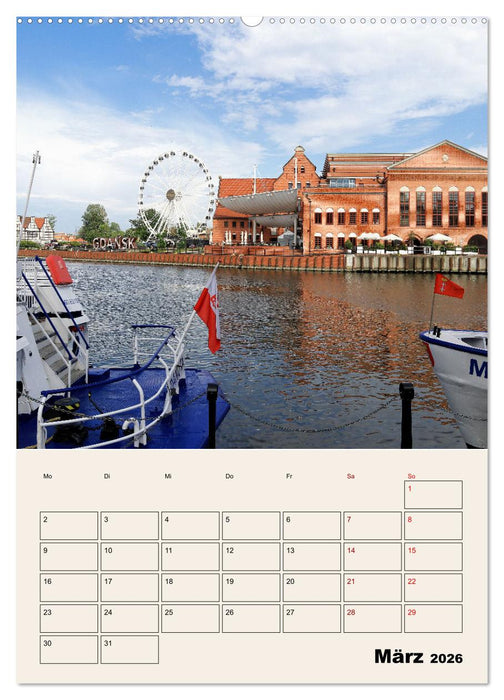 Danzig - Ein Stadtspaziergang (CALVENDO Premium Wandkalender 2026)