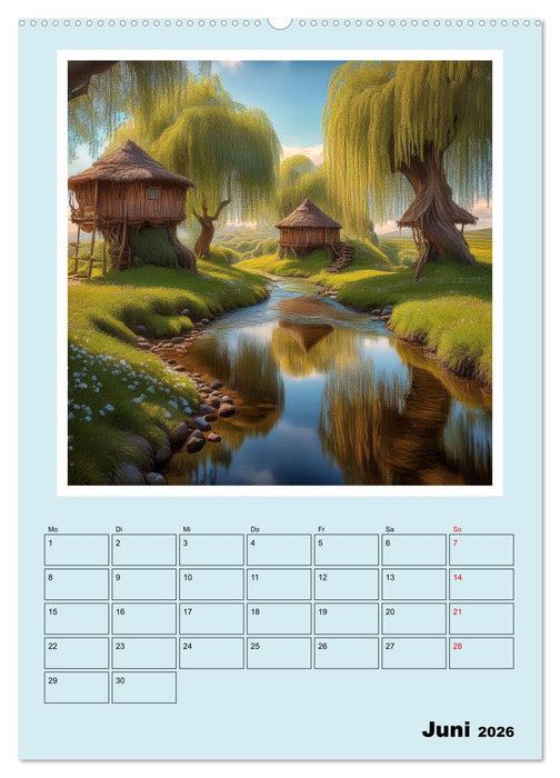 Traumwelt Baumhaus (CALVENDO Wandkalender 2026)