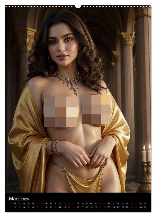 Königliche Verführung (CALVENDO Wandkalender 2026)