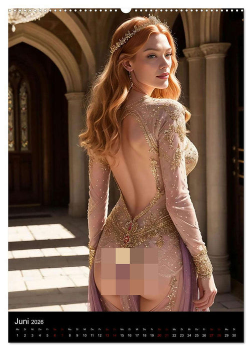Königliche Verführung (CALVENDO Wandkalender 2026)