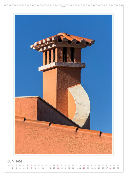 Architektur im Detail - Türmchen (CALVENDO Premium Wandkalender 2026)