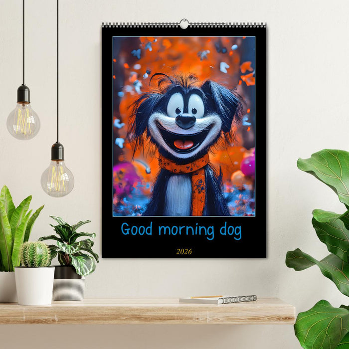 Good morning dog (CALVENDO Wandkalender 2026)