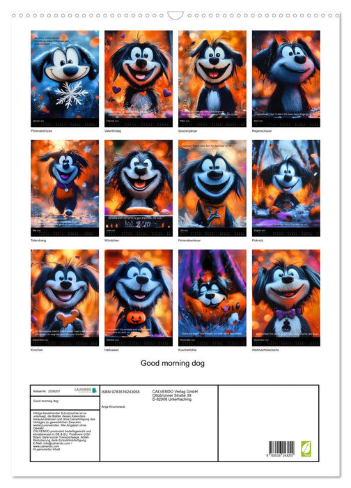 Good morning dog (CALVENDO Wandkalender 2026)