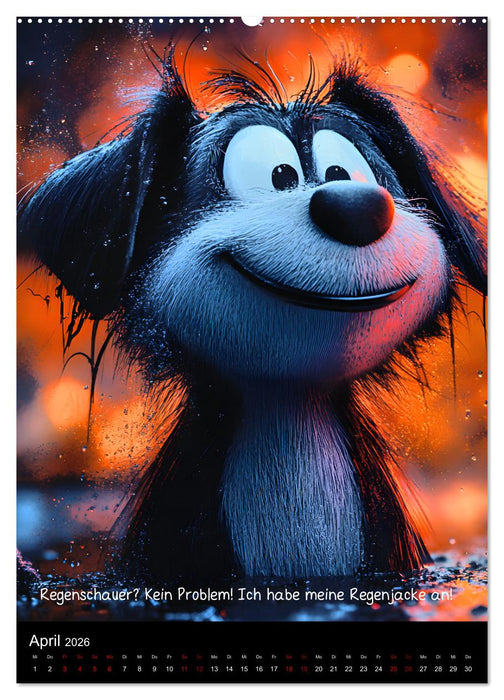 Good morning dog (CALVENDO Wandkalender 2026)