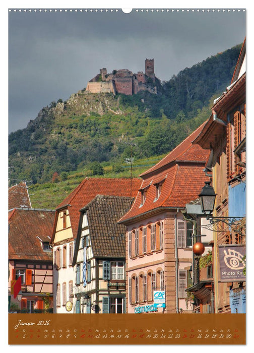Reise durchs Elsass (CALVENDO Wandkalender 2026)