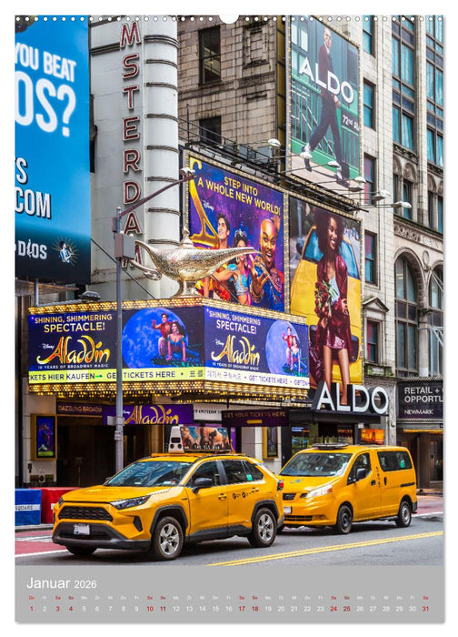 NEW YORK CITY Architektur und Atmosphäre (CALVENDO Wandkalender 2026)