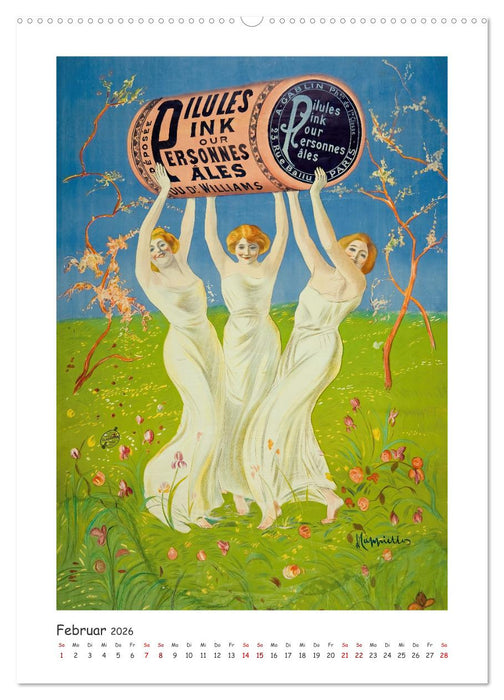 Leonetto Cappiello - Das goldene Zeitalter der Werbekunst (CALVENDO Premium Wandkalender 2026)