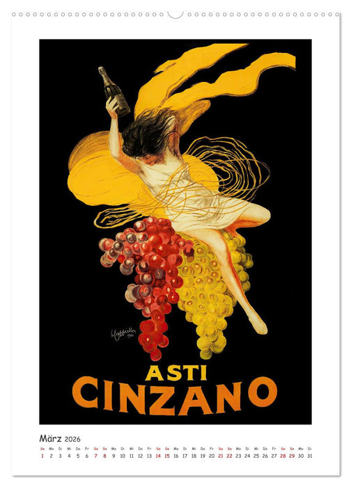 Leonetto Cappiello - Das goldene Zeitalter der Werbekunst (CALVENDO Premium Wandkalender 2026)