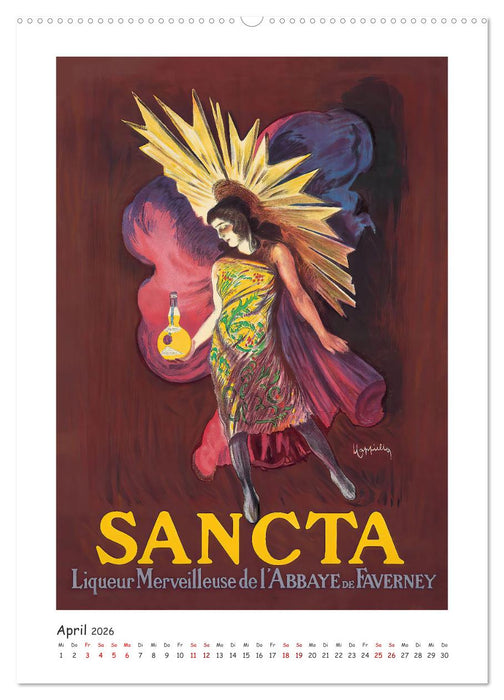 Leonetto Cappiello - Das goldene Zeitalter der Werbekunst (CALVENDO Premium Wandkalender 2026)