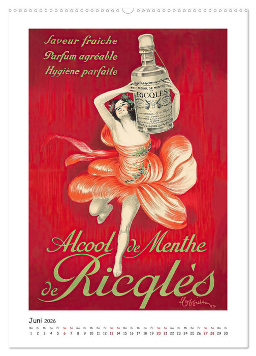 Leonetto Cappiello - Das goldene Zeitalter der Werbekunst (CALVENDO Premium Wandkalender 2026)