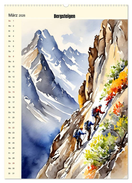 Attraktiver Outdoorsport (CALVENDO Premium Wandkalender 2026)