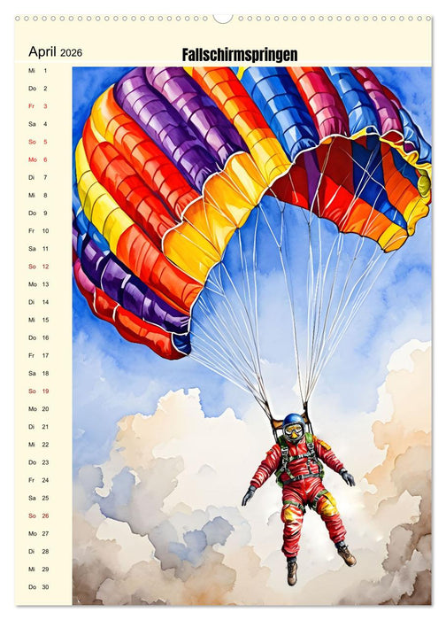 Attraktiver Outdoorsport (CALVENDO Premium Wandkalender 2026)