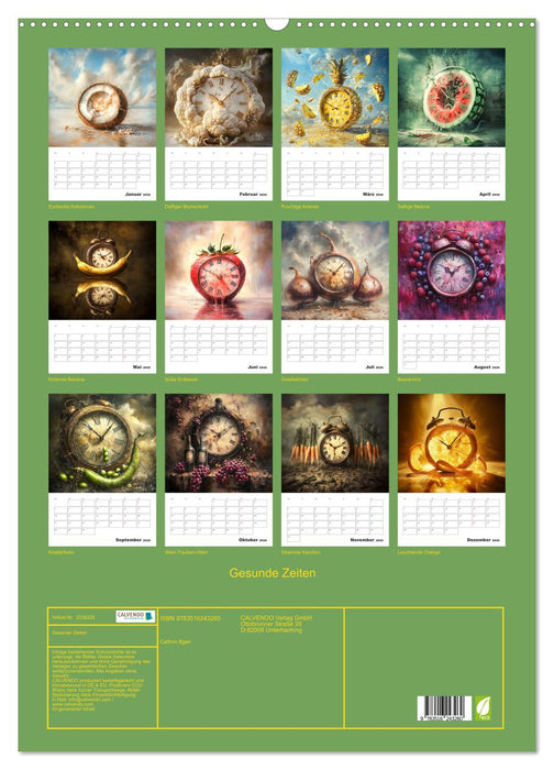 Gesunde Zeiten (CALVENDO Wandkalender 2026)